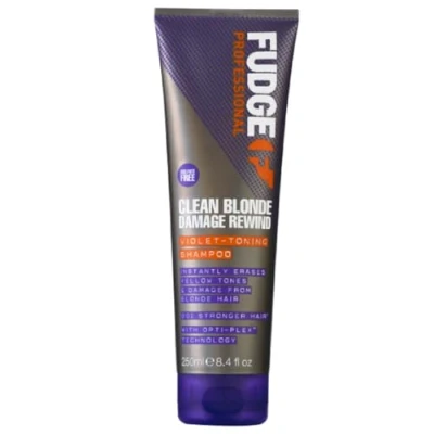 Image de Fudge Clean Blonde Damage Rewind Violet Toning Shampoo 250 ml