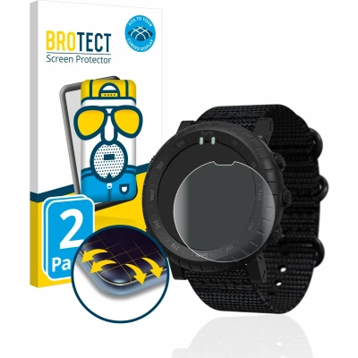 Afbeelding van BROTECT Full Cover Beschermer Mat, Smartwatch beschermfolie, Grijs