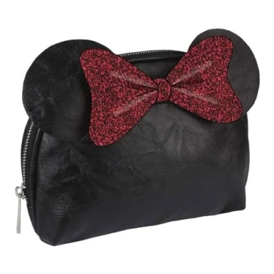 Afbeelding van Reistasje Minnie Mouse Zwart 23 x 15 5 cm