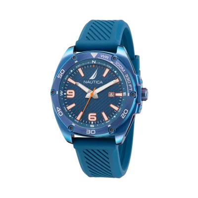 Afbeelding van Nautica TIN CAN BAY Horloge Blue, Heren, Maat: One Size, Blue