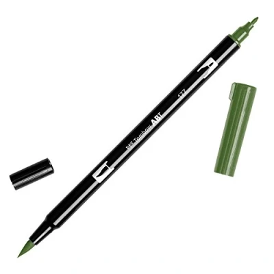 Afbeelding van Tombow ABT dubbele brushpen dark jade 177