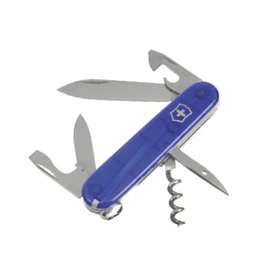 Afbeelding van Victorinox Spartan 1.3603.T2 Zwitsers zakmes Aantal functies 12 Blauw (transparant)