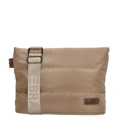 Afbeelding van Zebra Trends Elske Shoulderbag taupe Damestas