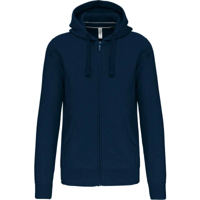 Afbeelding van Kariban Hooded Sweater Met Rits K454 Navy