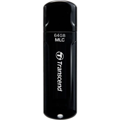 Afbeelding van Transcend JetFlash™ 750K USB stick 64 GB Zwart TS64GJF750K 3.2 Gen 1 (USB 3.0)