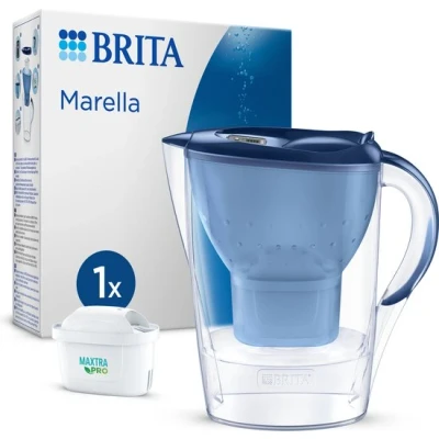 Afbeelding van BRITA Waterfilterkan Marella Blauw 2,4l