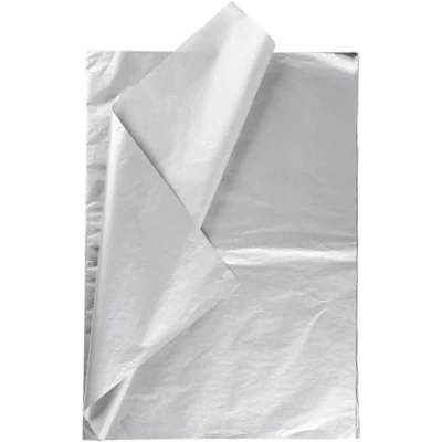 Afbeelding van Creotime Tissuepapier 50 X 70 Cm Zilver 6 Stuks