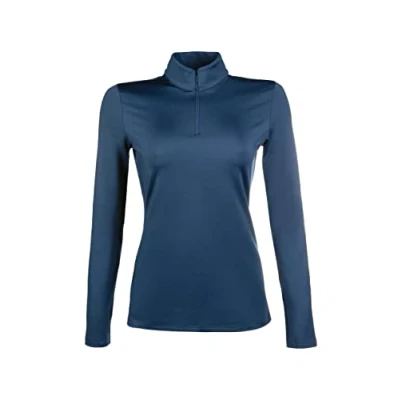 Afbeelding van HKM Shirt Basic Donkerblauw 164