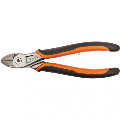 Afbeelding van BAHCO 2101GC 125IP zijsnijtang ERGO met terugslagveer en tweecomponentengreep, verchroomd, 125 mm