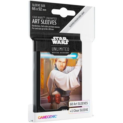 Afbeelding van Gamegenic Star Wars: Unlimited Art Sleeves: Obi Wan Kenobi (60 stuks)