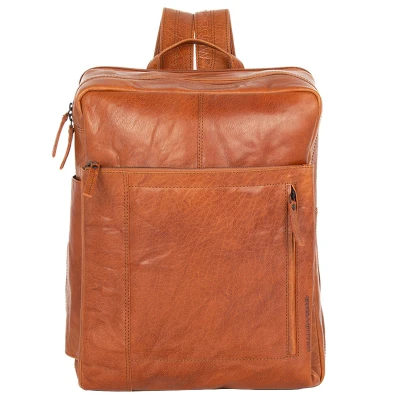 Afbeelding van Leather Backpack Jonathan Black