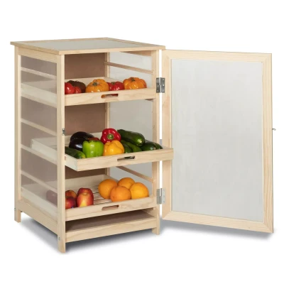 Image de Garde manger bois pour fruits et légumes