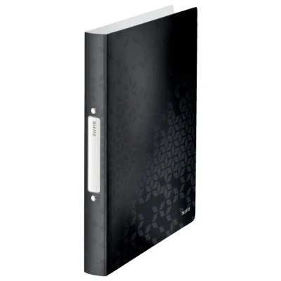 Image de Leitz 4257 WOW classeur avec 2 anneaux en O (32 mm) noir
