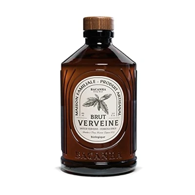 Afbeelding van BACANHA Biologische en ruwe siroop Verbena Voor cocktails, water, limonade ijsthee 400 ml