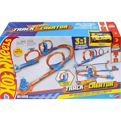 Afbeelding van Hot Wheels Track Creator Triple Loop Kit
