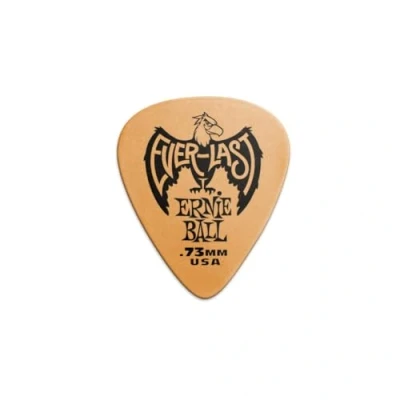 Afbeelding van Ernie Ball Plectrums Everlast Oranje 0.73mm 6 stuks