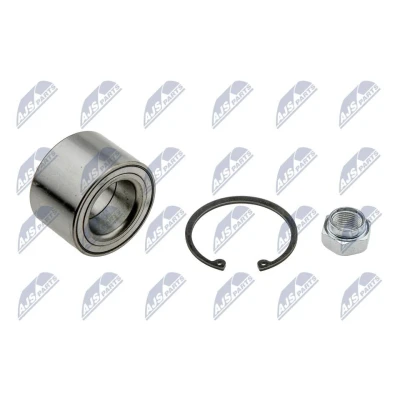 Afbeelding van NTY KLP PL 016 Wiellagerset Vooras links, rechts 61,8mm SUZUKI: Alto VII, SWIFT 3, Wagon R+ II Hatchback, NISSAN: Pixo, OPEL: Agila A