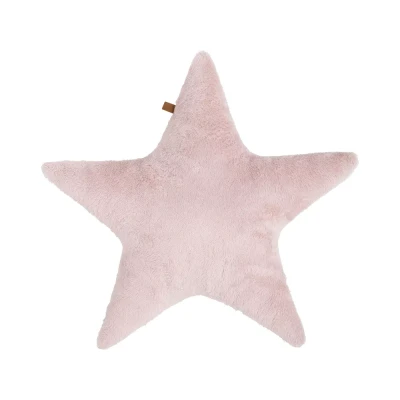 Afbeelding van Baby&#039;s Only Sierkussen babykamer ster teddy Sense Oud roze 45x40 cm Inclusief kussenvulling