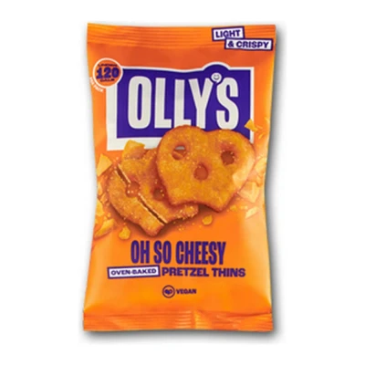 Afbeelding van Olly&#039;s Pretzels Oh So Cheesy 10 x 35 gram