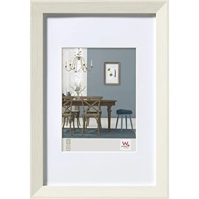 Image de walther design cadre photo blanc 30 x 45 cm avec passe partout, en bois Fiorito EF045W