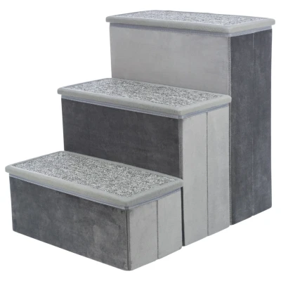 Afbeelding van Trixie Trap Met Opbergruimte Grijs 34X50X45 CM