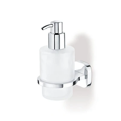 Afbeelding van Tiger Ramos Zeepdispenser van roestvrij staal, verchroomd, 7,7 x 14,6 10,4 cm