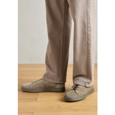 Afbeelding van Geox Baltmoore Sneakers laag, Heren, Maat: 44, Taupe Veloursleer