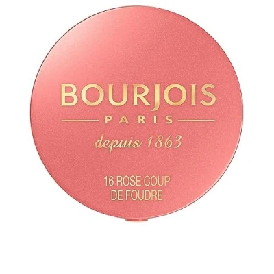 Afbeelding van Bourjois Blush Box rond fijne en lichte textuur geïntegreerde applicatorkwast spiegel 16 roze bliksemslag 2,5 g