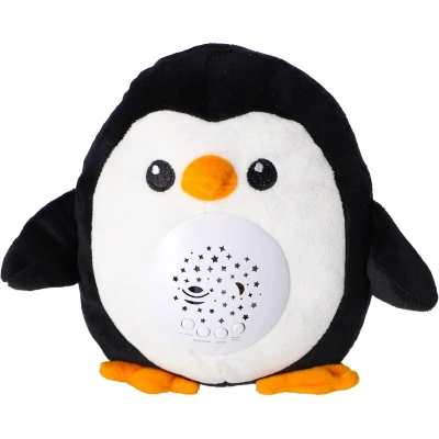 Afbeelding van Overige Merken Knuffelprojector Pinguïn + Licht En Geluid