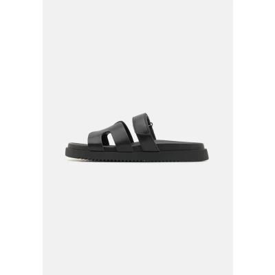 Afbeelding van Steve Madden Missile Muiltjes black, Dames, Maat: 36, Black Leer