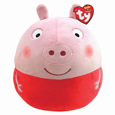 Afbeelding van Ty Squish A Boo Knuffelkussen Peppa Pig 31 Cm