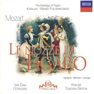 Afbeelding van Mozart: Le Nozze Di Figaro Highlights / Karajan