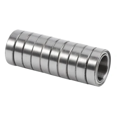 Afbeelding van 10 stuks 6700zz dunne sectie dubbel afgeschermde kogellagers van staal miniatuur dunwandige lagers voor strikte ruimtebeperkingen x 15 4 mm