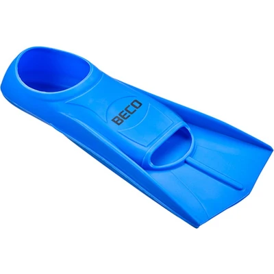 Afbeelding van BECO zwemvliezen kort voor volwassenen silicone blauw maat 45 47