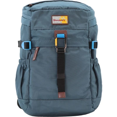 Afbeelding van Discovery Laptop Rugzak / Rugtas Schooltas 15 inch Icon D00723 Petrol Blauw