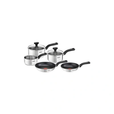 Image de Tefal confort maximum 5 pièces casseroles en inox