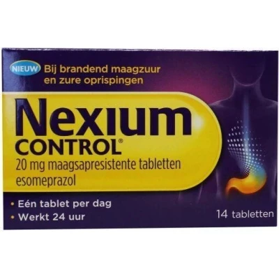 Afbeelding van Nexium Control Tablet Msr 20mg