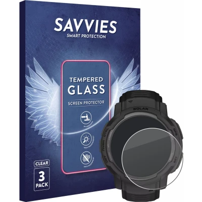 Afbeelding van Savvies Bescherming Verre, Smartwatch beschermfolie, Transparant