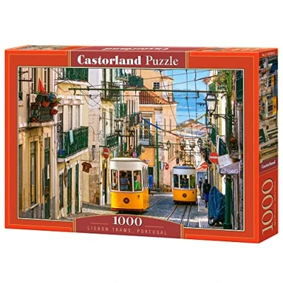 Afbeelding van Lisbon Trams Portugal 1000 stukjes