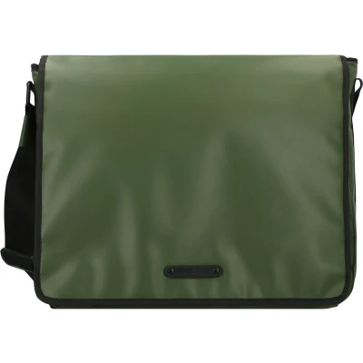 Afbeelding van Greenburry Upcycled Tarpaulin Boodschapper 40 cm Laptop compartiment
