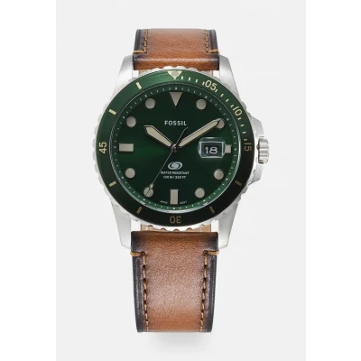 Afbeelding van Fossil heren Blue horloge FS5946 in de kleur Zilver