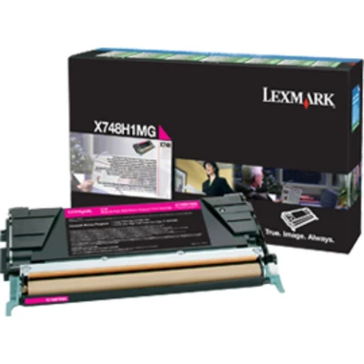 Afbeelding van Lexmark X748H1MG Toner Magenta Hoge capaciteit