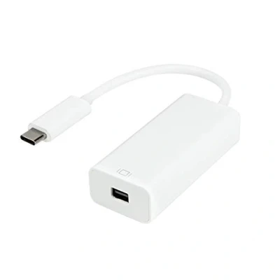 Afbeelding van LogiLink UA0360, 0,15 m, USB Type C, Mini DisplayPort, Mannelijk, Vrouwelijk, Recht