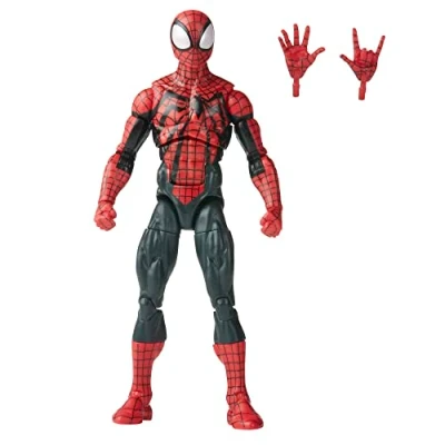Afbeelding van Hasbro Marvel Legends Series, Ben Reilly Spider Man, 15 cm Man verzamelfiguur met 2 accessoires