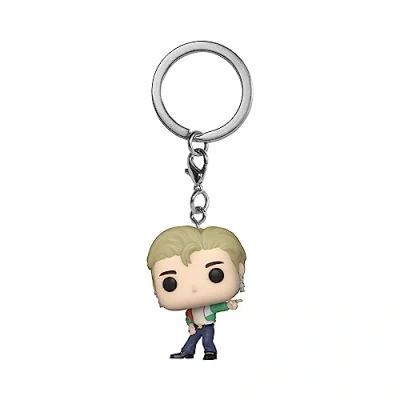 Afbeelding van Funko Pop! Sleutelhanger: BTS Dynamite Jimin Vinyl Minifiguur om te verzamelen fancy sleutelhanger kerstcadeau cadeau idee Officiële producten Muziek Fans