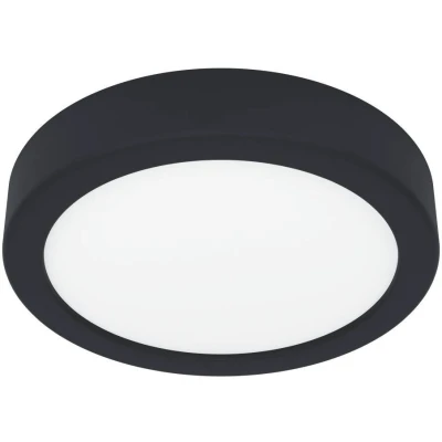 Afbeelding van EGLO Fueva 5 Opbouwlamp LED Ø 16 cm Zwart Dimbaar