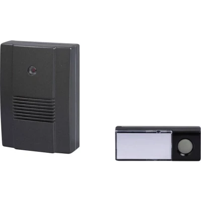 Afbeelding van Draadloze deurbel Complete set Met naambord Heidemann 70834 HX Outdoor