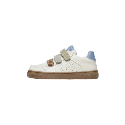 Afbeelding van Naturino Theral VL. Calf Milk Cognac Taupe Stone, kinderschoenen en jongens, kinderen wit, 31 EU