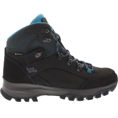 Afbeelding van Hanwag Banks Lady GTX Wandelschoenen Dames Asphalt / Ocean 36