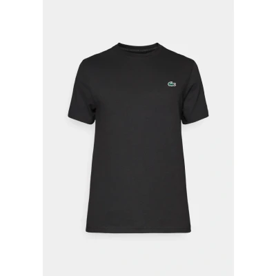 Afbeelding van Lacoste Sport Shirt Fading CROC Tshirt, Heren, Maat: Medium, Black